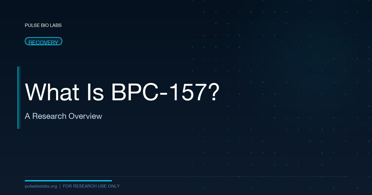 What Is BPC-157? A Research Overview