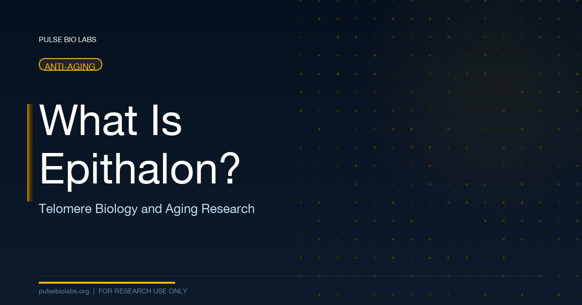 What Is Epithalon? Telomere Biology and Aging Research